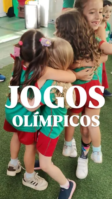 Capa do vídeo das Olimpíadas da escola