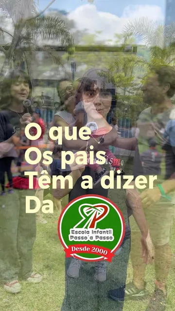Capa do vídeo em que os pais falam sobre a escola